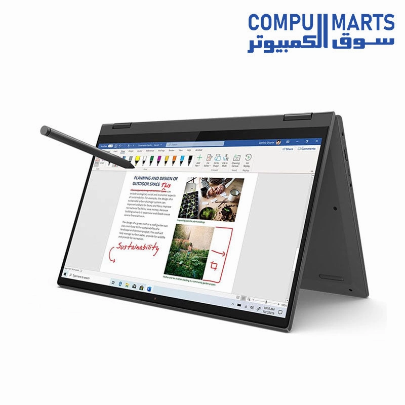Lenovo Flex 5 - AMD Ryzen7-5700U - 8GB - 512GB SSD - AMD Radeon Graphics - 14"FHD - Win10 - Graphite Grey