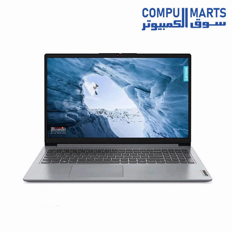 Lenovo Ideapad 1 15AMN7 Laptop - AMD Ryzen 5 7520U - 8GB - 512GB SSD - Integrated AMD Radeon 610M Graphics - 15.6" FHD - Win11 - Cloud Grey