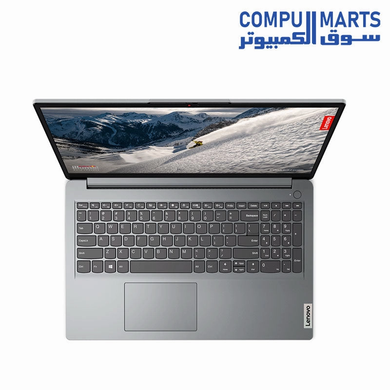 Lenovo Ideapad 1 15AMN7 Laptop - AMD Ryzen 5 7520U - 8GB - 512GB SSD - Integrated AMD Radeon 610M Graphics - 15.6" FHD - Win11 - Cloud Grey