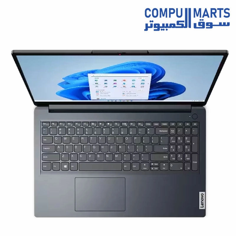 Lenovo IdeaPad 1 15IAU7 82QD00AVED Intel Core i7-1255U , RAM 8GB , 512GB , Iris Xe , 15.6" FHD , WIN 11- Abyss Blue