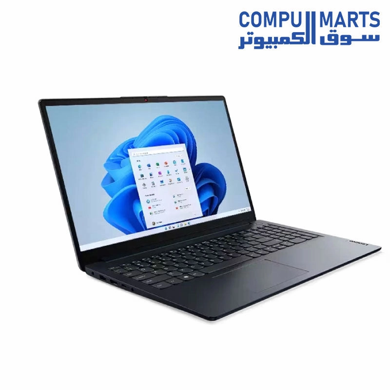 Lenovo IdeaPad 1 15IAU7 82QD00AVED Intel Core i7-1255U , RAM 8GB , 512GB , Iris Xe , 15.6" FHD , WIN 11- Abyss Blue
