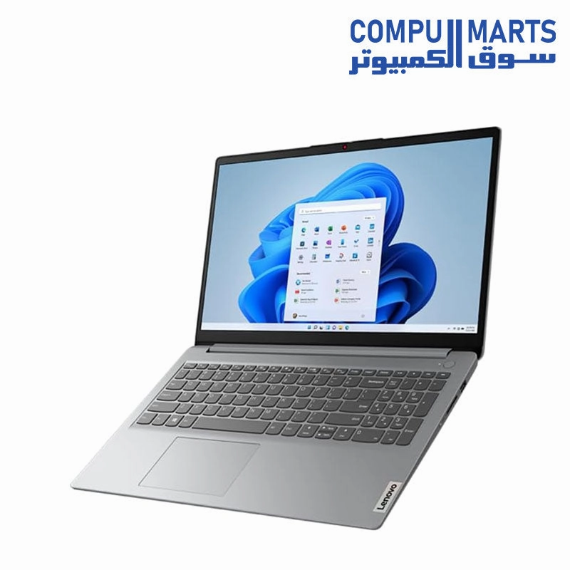 Lenovo IdeaPad 1 15IAU7 - Intel Core i7-1255U - 8GB - 512GB SSD - Intel Iris Xe Graphics - 15.6"FHD - Win11 - LENOVO BAG - 2Y WARRANTY