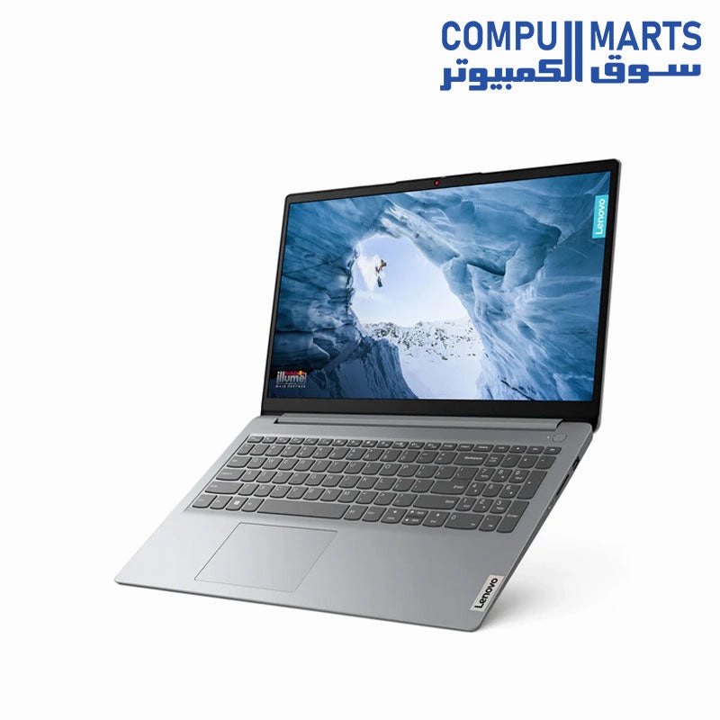 Lenovo IdeaPad 1 15IAU7 Intel Core i3-1215U, 6 Cores - 4GB RAM DDR4 3200 - 256GB SSD - Intel UHD Graphics - 15.6 HD TN - WIN11 - 2Y Warranty - Lenovo BAG (82QD00AUED)