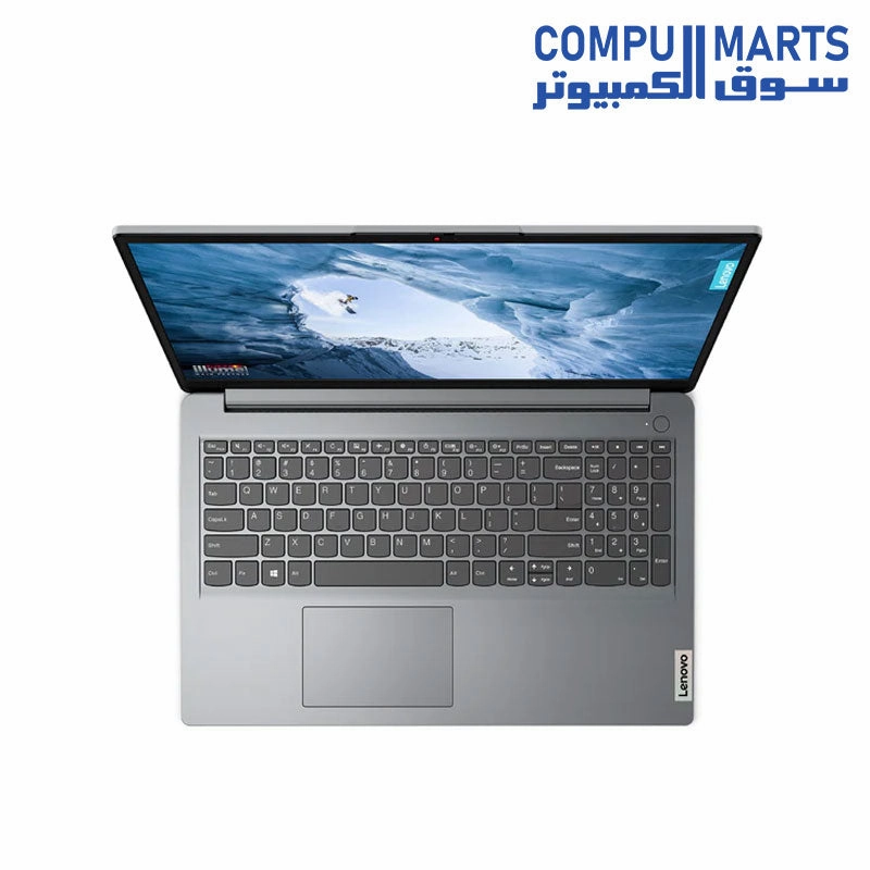 Lenovo IdeaPad 1 15IAU7 Intel Core i3-1215U, 6 Cores - 4GB RAM DDR4 3200 - 256GB SSD - Intel UHD Graphics - 15.6 HD TN - WIN11 - 2Y Warranty - Lenovo BAG (82QD00AUED)