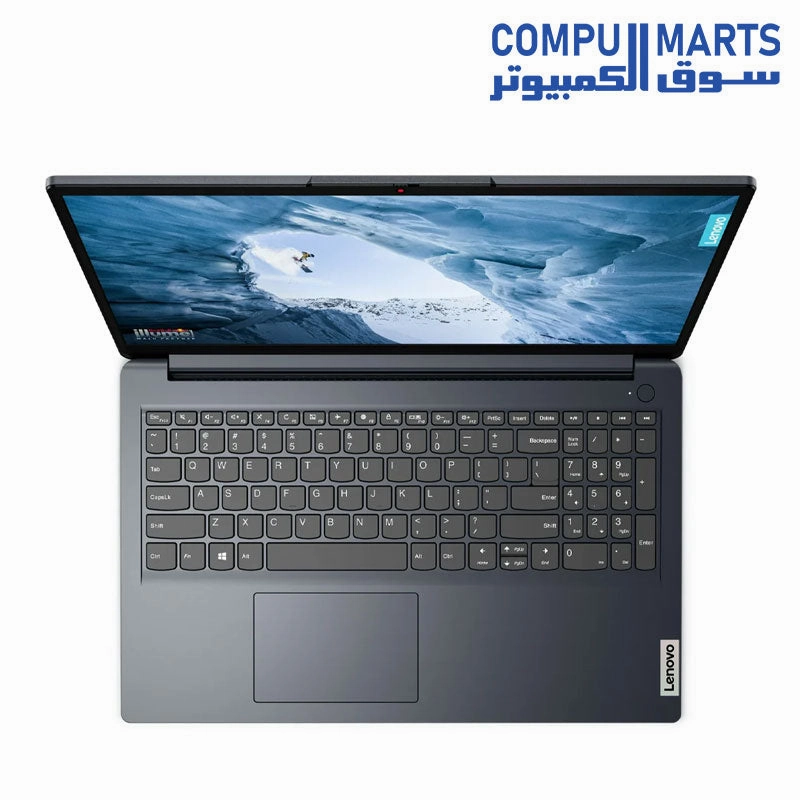 Lenovo Ideapad 1 15IAU7 Laptop (Intel Core i3-1215U - 8GB Ram - M.2 NVMe 256GB - Intel UHD Graphics - 15.6 Inch HD) - Abyss Blue