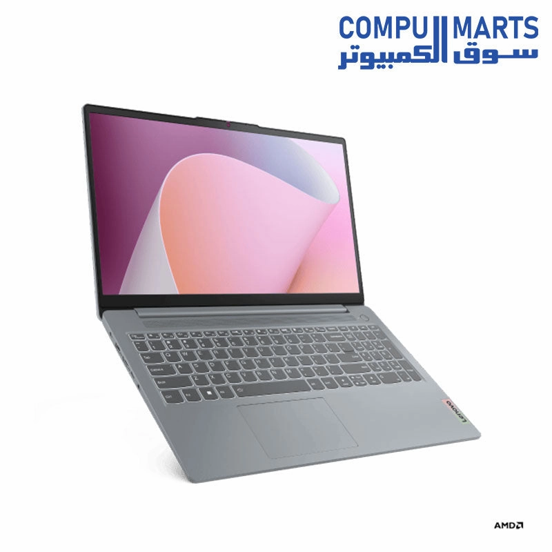 Lenovo Ideapad 3 Slim 15ABR8 Laptop - AMD Ryzen 7 7730U - 8GB - 512GB SSD - Integrated AMD Radeon Graphics - 15.6" FHD - Win11