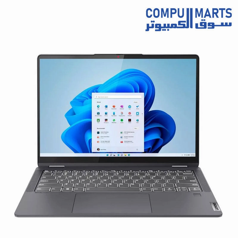 Lenovo IdeaPad Flex 5 14 WUXGA 2-in-1 Touchscreen Laptop, Intel Core i3-1215U, 8GB RAM, 256GB SSD, Windows 11 Home in S Mode