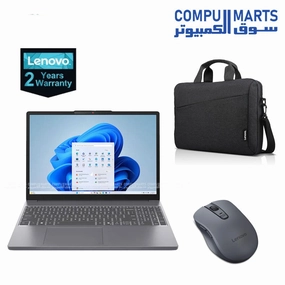 Lenovo IdeaPad Slim 3 15IRH10 i5-13420H, 16GB DDR5  512GB SSD, 15.3" WUXGA (1920x1200) IPS 300nits Anti-glare 45% NTSC 60Hz, Dos Aluminium  Lenovo WL310  Bluetooth Silent Mouse Lenovo Topload T210 Black 2 Years Warranty  83K100FLED mini pc,computer