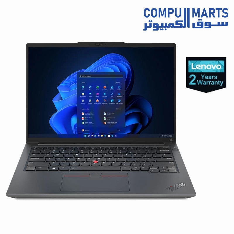 Lenovo ThinkPad E16 Gen 1 21JN007VUE- Intel Core i7-1355U - 8GB - 512GB SSD - NVIDIA Geforce MX550 2GB - 16.0" FHD - Graphite Black mini pc,computer