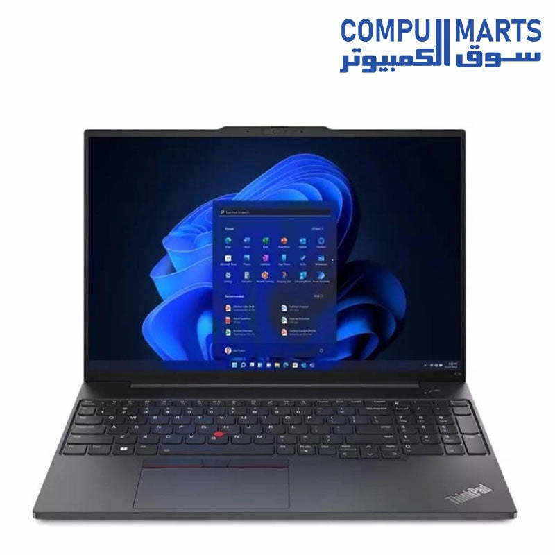 Lenovo ThinkPad E16 Gen 1 (21JNS08A00) Core i7-1355U \ 8GB RAM \ 512GB SSD \ Intel \ 16" WUXGA \ DOS mini pc,computer