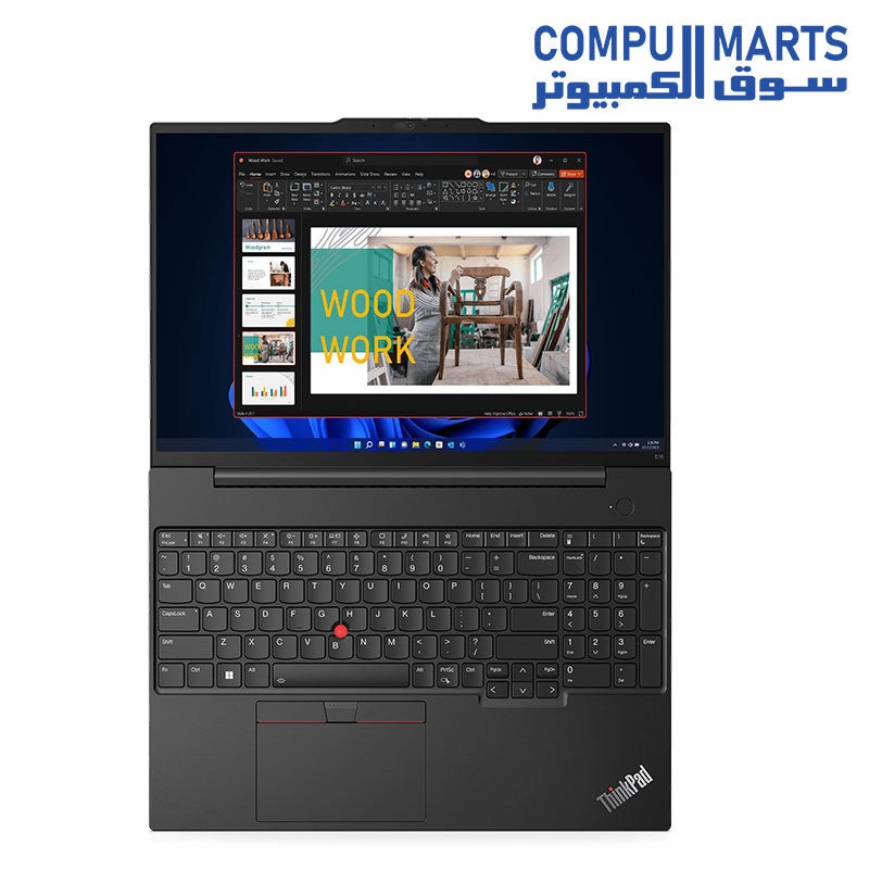 Lenovo ThinkPad E16 Gen 1 Intel Core i7-1355U LAPTOP 8GB RAM 512GB SSD M.2 2 NVMe NVIDIA GeForce MX550 2GB GDDR6-16 WUXGA IPS-DOS Lenovo 15.6 Laptop Casual Toploader