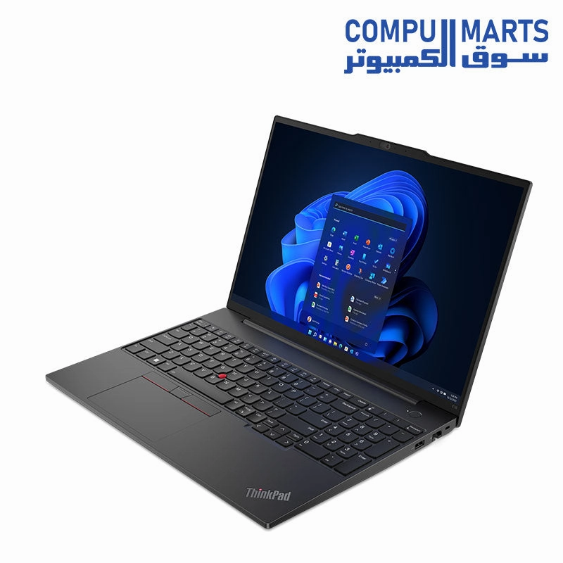 Lenovo ThinkPad-E16 Laptop - Intel Core  i5-1335U - 8GB - 512GB SSD - NVIDIA Geforce MX550 2GB - 16.0" FHD - Graphite Black