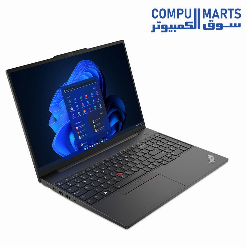 Lenovo ThinkPad-E16 Laptop - Intel Core  i5-1335U - 8GB - 512GB SSD - NVIDIA Geforce MX550 2GB - 16.0" FHD - Graphite Black