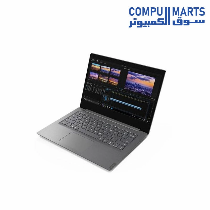 Lenovo V14 Laptop, AMD Ryzen 3 3250U, 14 Inches FHD, 1TB HDD, 4GB RAM, AMD Radeon Graphics, DOS - Grey 82C600DJAX
