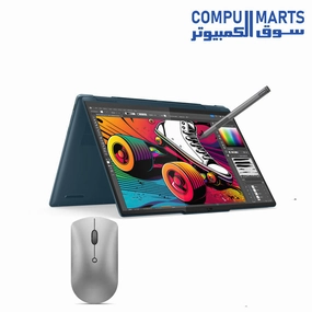 Lenovo Yoga 7 2-in-1 14IML9 intel core Ultra 7 155H 16 Cores  Intel Arc Graphics  16GB DDR5 7467  1TB SSD  14 WUXGA OLED 100% DCI-P3 touch  Win 11 Home  Lenovo 600 Bluetooth Silent Mouse mini pc,computer