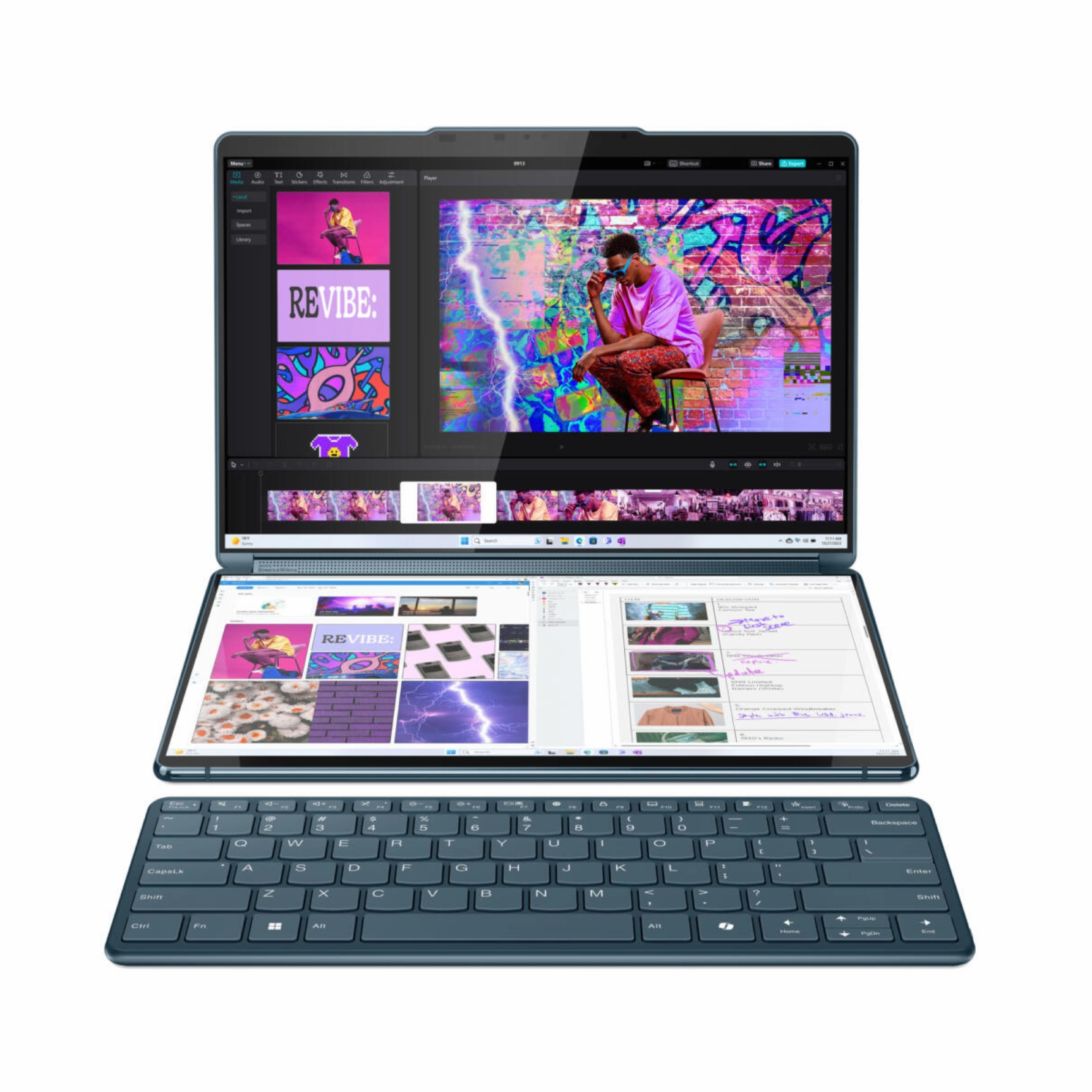 Lenovo Yoga Book 9i 13" 2-in-1 Touchscreen Notebook