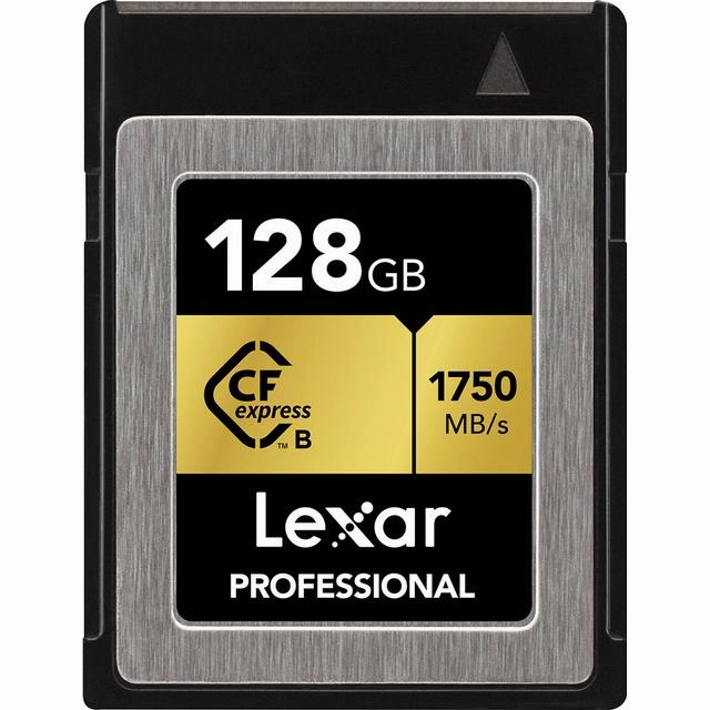 Lexar 2 X Lexar CFexpress 128GB with cardreader FOC