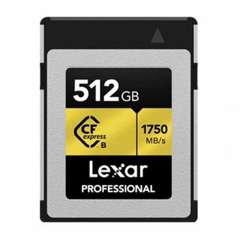 Lexar CFexpress Pro R1750/W1000 512GB camera
