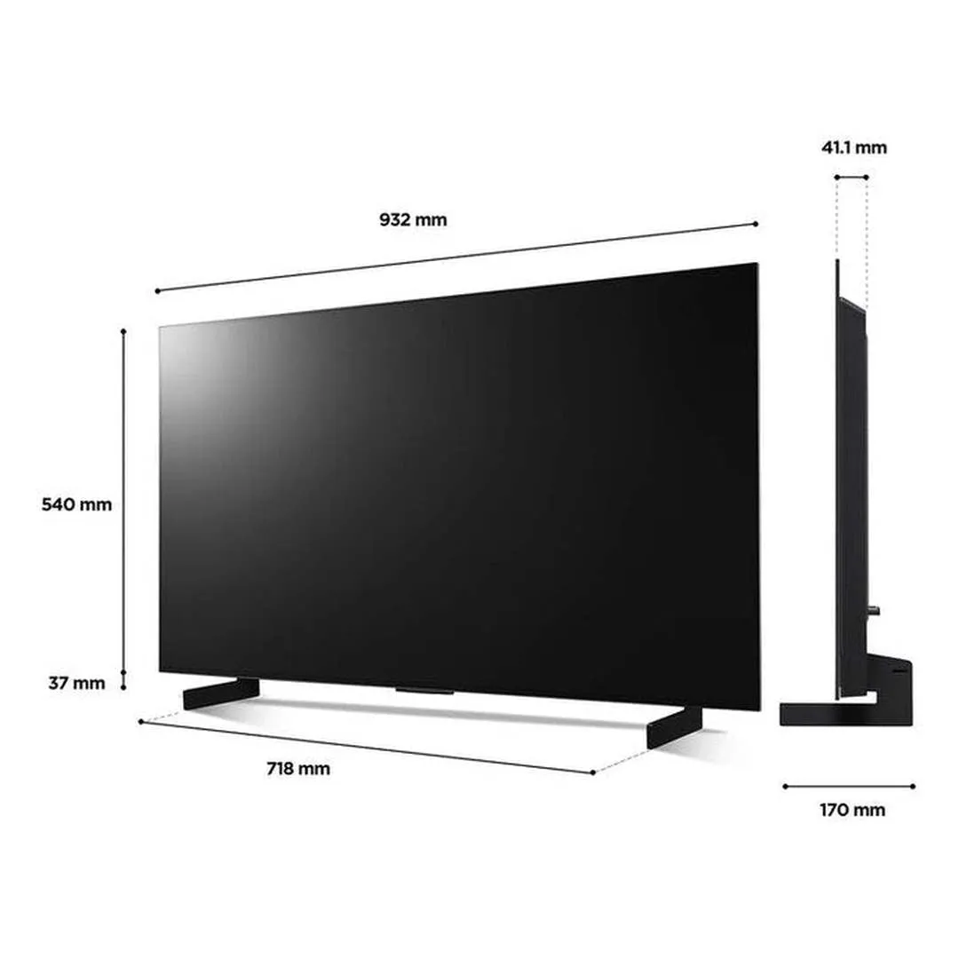 LG 42" C2 HDR Ultra OLED Smart TV | OLED42C24LA.AEK