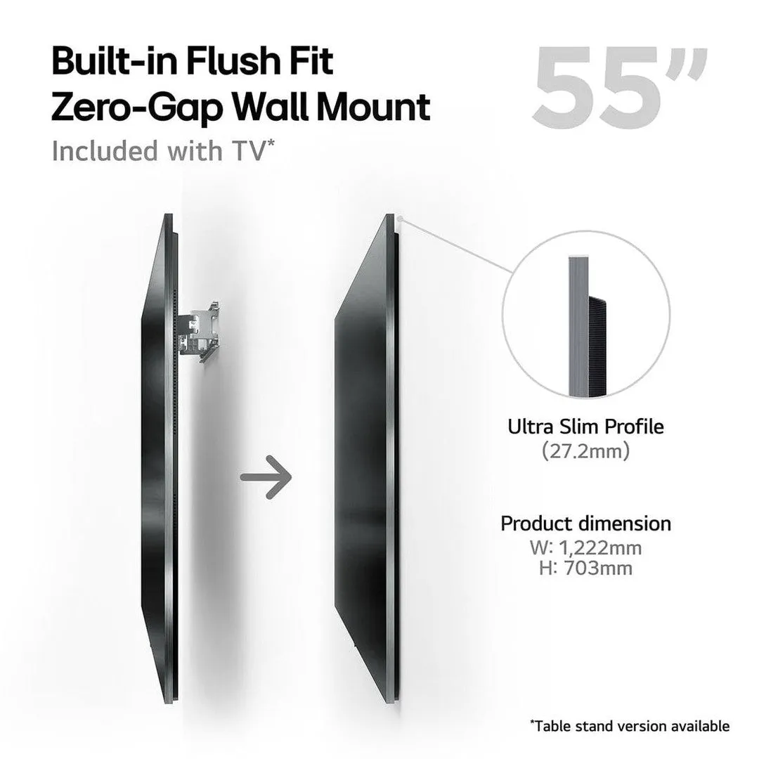 LG 55 Inch G4 OLED TV (2024) | OLED55G45LW.AEK