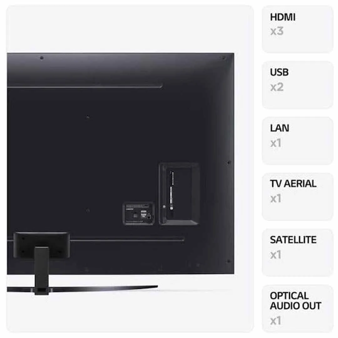 LG 55" UR81 4K Ultra HD Television (2023) | 55UR81006LJ.AEK