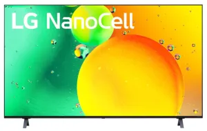 LG 65" 4K NANO75 LED TruMotion 120 Smart TV with ThinQ AI - 65NANO75UQA tv wall mount, 55 inch tv