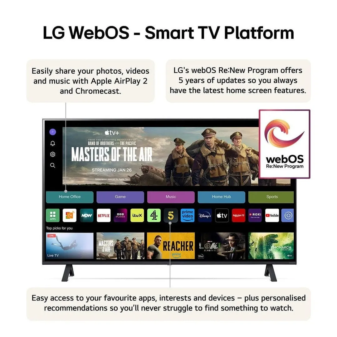 LG 75 Inch NANO81 NANO TV (2024) | 75NANO81T6A.AEK