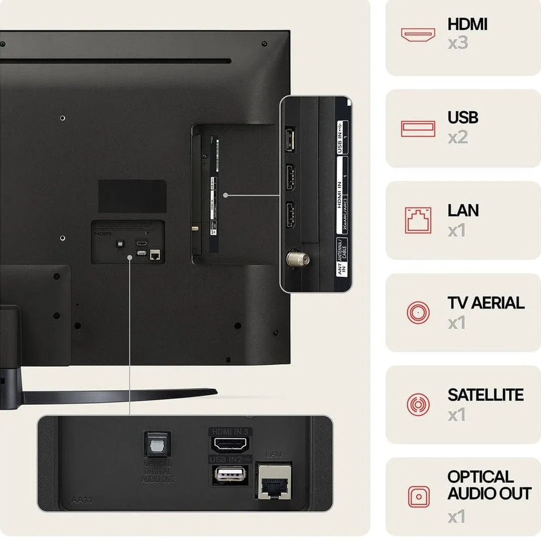 LG 75 Inch UT81 UHD TV (2024) | 75UT81006LA.AEK