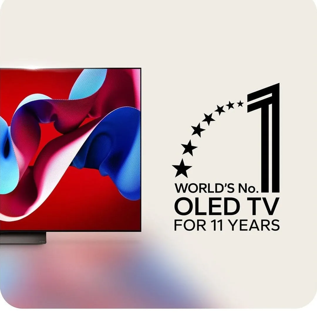 LG 77 Inch C4 OLED TV (2024) | OLED77C44LA.AEK