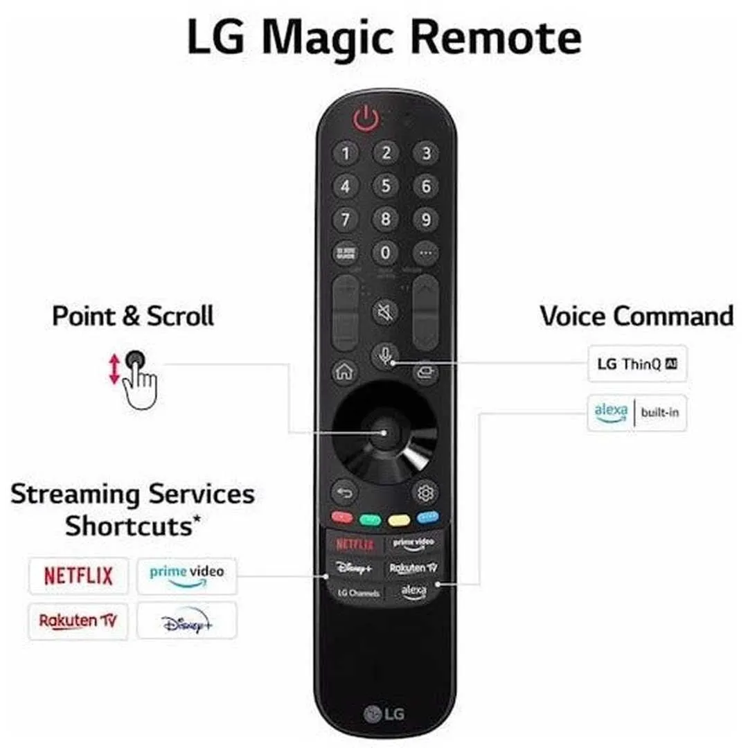 LG 77" G36 OLED EVO 4K Smart Television | OLED77G36LA.AEK