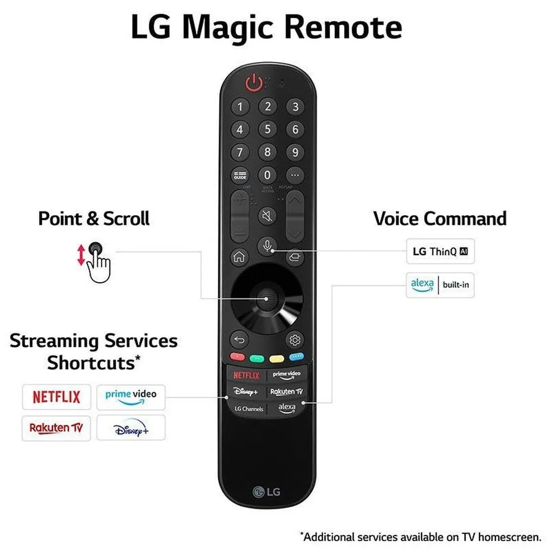 LG 83 Inch M4 OLED TV (2024) | OLED83M49LA.AEK