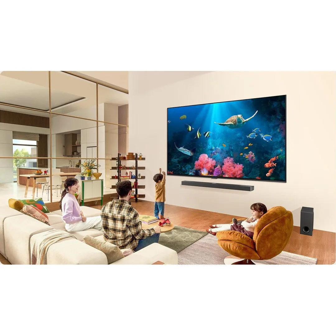 LG 86 Inch QNED80 QNED TV (2024) | 86QNED80T6A.AEK