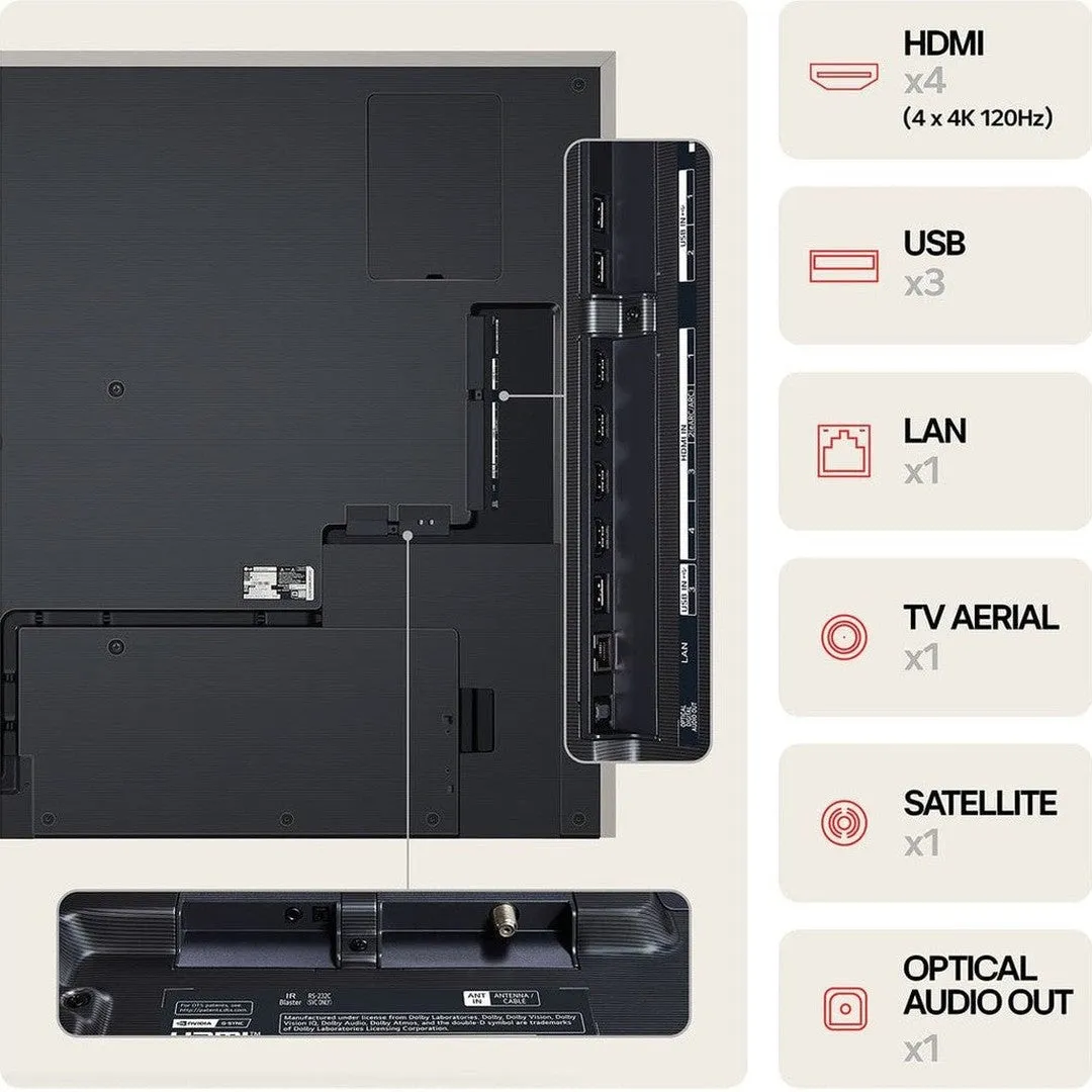LG 97 Inch G4 OLED TV (2024) | OLED97G45LW.AEK