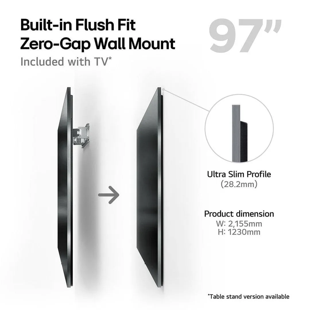LG 97 Inch G4 OLED TV (2024) | OLED97G45LW.AEK