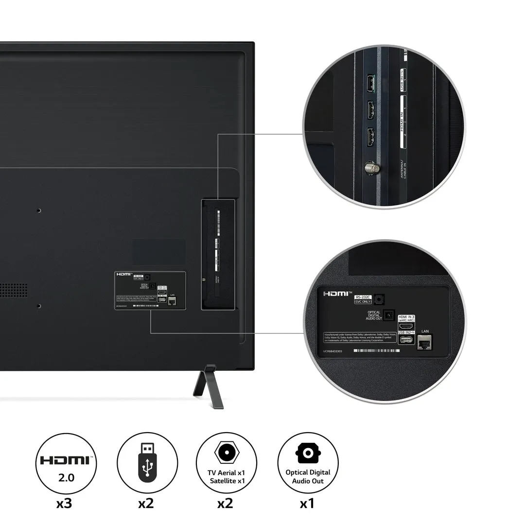 LG OLED A2 Series 48 Inch 4K Smart TV | OLED48A26LA.AEK
