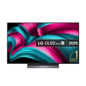 LG OLED AI 48" 4K HDR Smart TV | OLED48C54LA.AEK tv wall mount, 55 inch tv