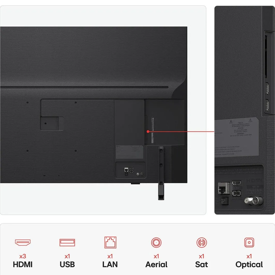 LG QNED AI 50" 4K HDR Smart TV | 50QNED82A6B.AEK
