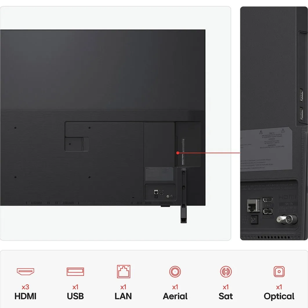 LG QNED AI 55" 4K HDR Smart TV | 55QNED82A6B.AEK