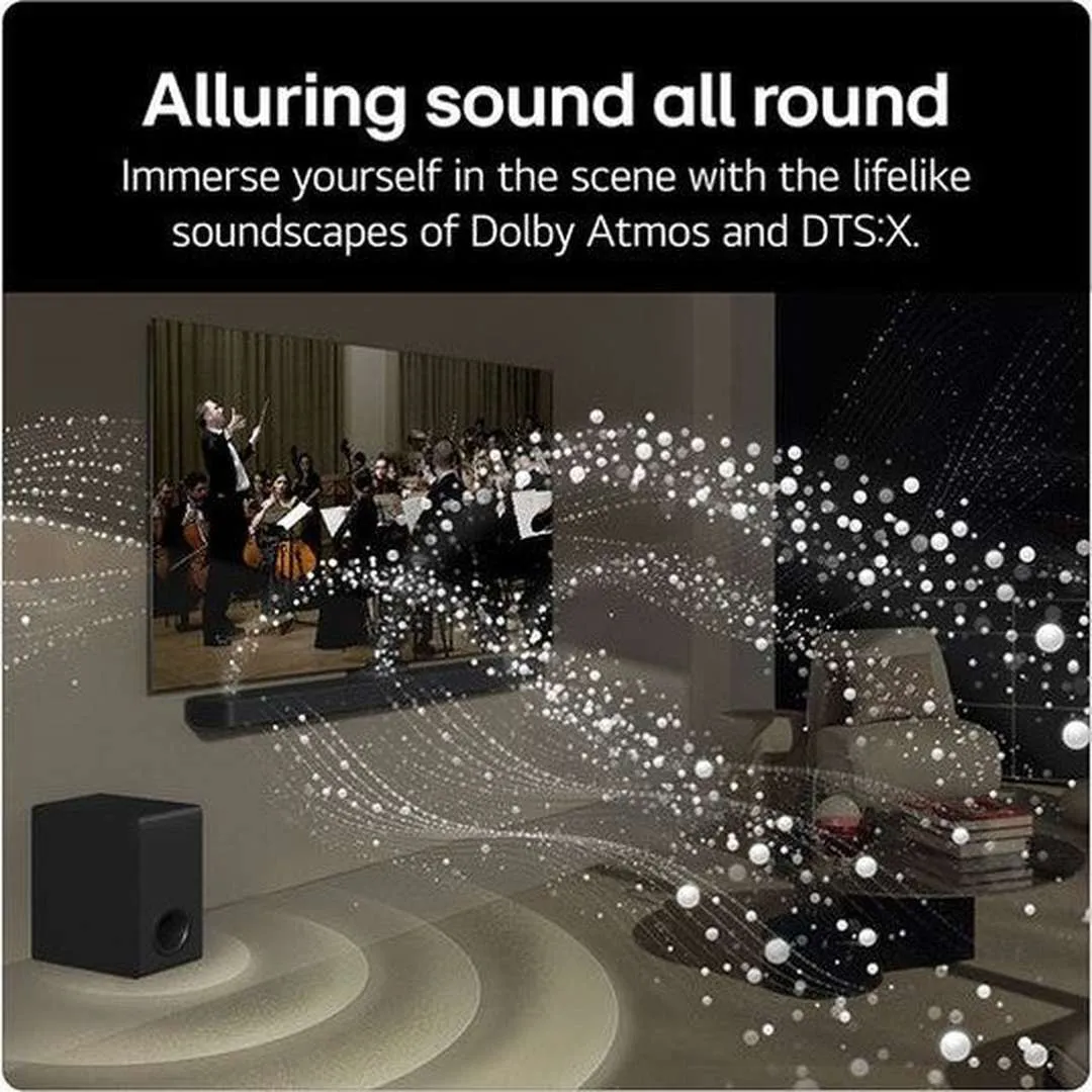 LG Wireless Sound Bar with Dolby Atmos | US70TR.AGBRLLK