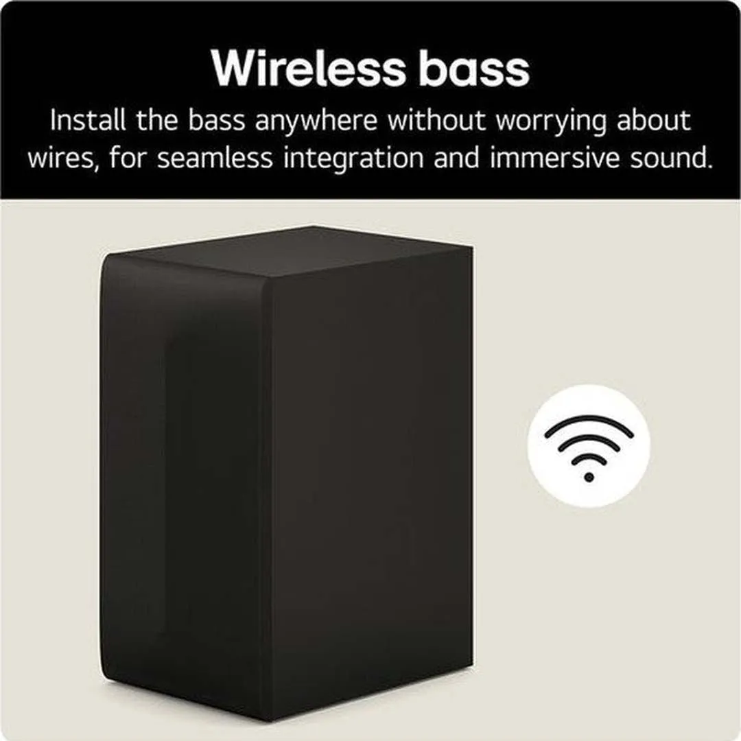 LG Wireless Sound Bar with Dolby Atmos | US70TR.AGBRLLK
