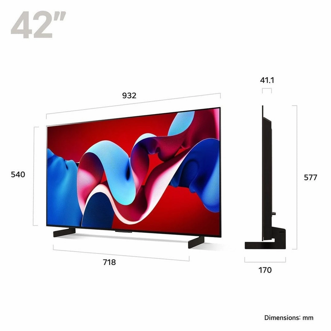 LG 42 Inch C4 OLED TV | OLED42C44LA.AEK
