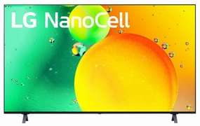 LG 55" 4K NANO75 LED TruMotion 120 Smart TV with ThinQ AI - 55NANO75UQA tv wall mount, 55 inch tv