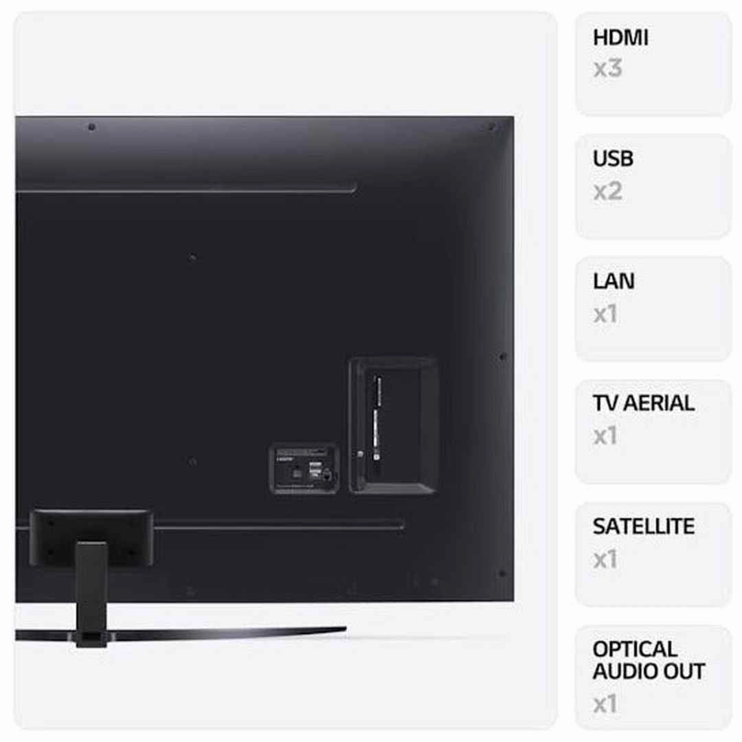 LG 55" UR81 4K Ultra HD Television (2023) | 55UR81006LJ.AEK