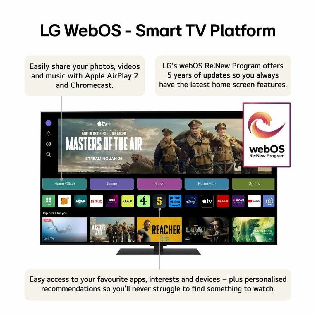 LG 65 Inch G4 OLED TV (2024) | OLED65G46LS.AEK