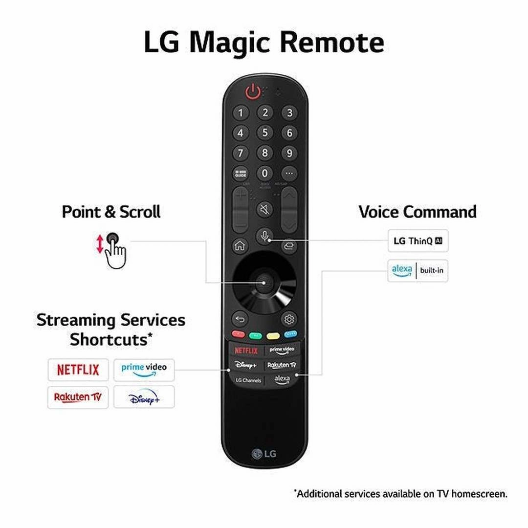 LG 65" C3 OLED EVO 4K Smart Television | OLED65C34LA.AEK
