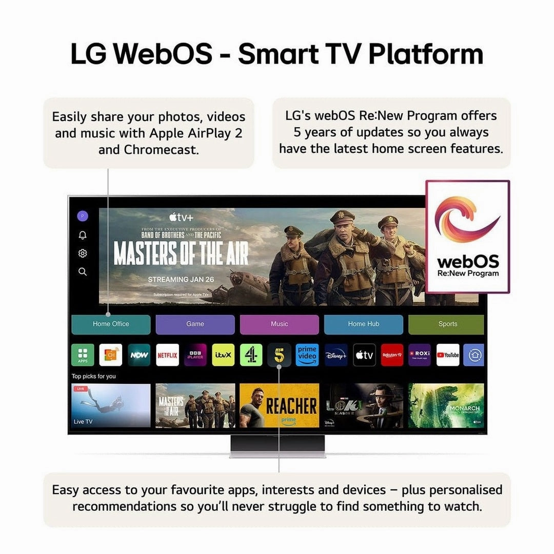 LG 75 Inch QNED99 QNED TV (2024) | 75QNED99T9B.AEK
