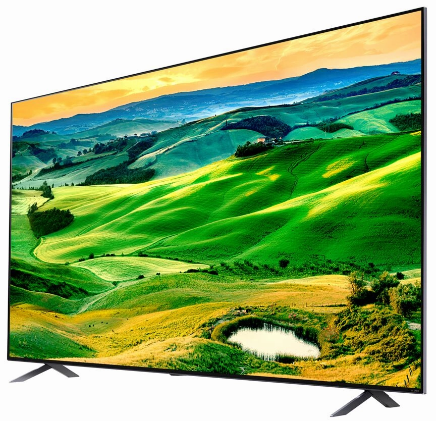 LG 75" 4K QNED 120Hz Smart TV with ThinQ AI - 75QNED80UQA