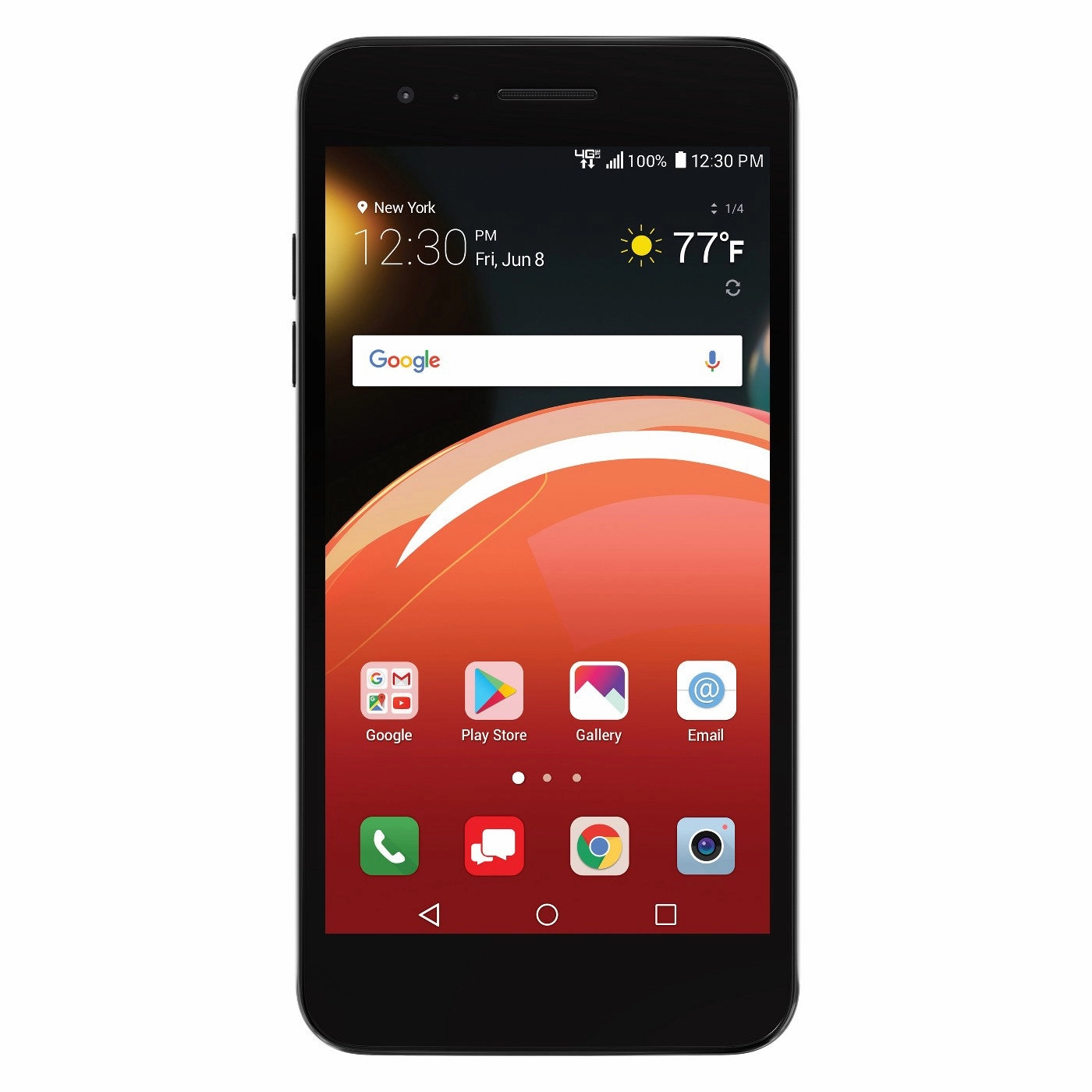 LG LM-X210VPP Zone 4 16GB Verizon Prepaid Smartphone - Moroccan Blue