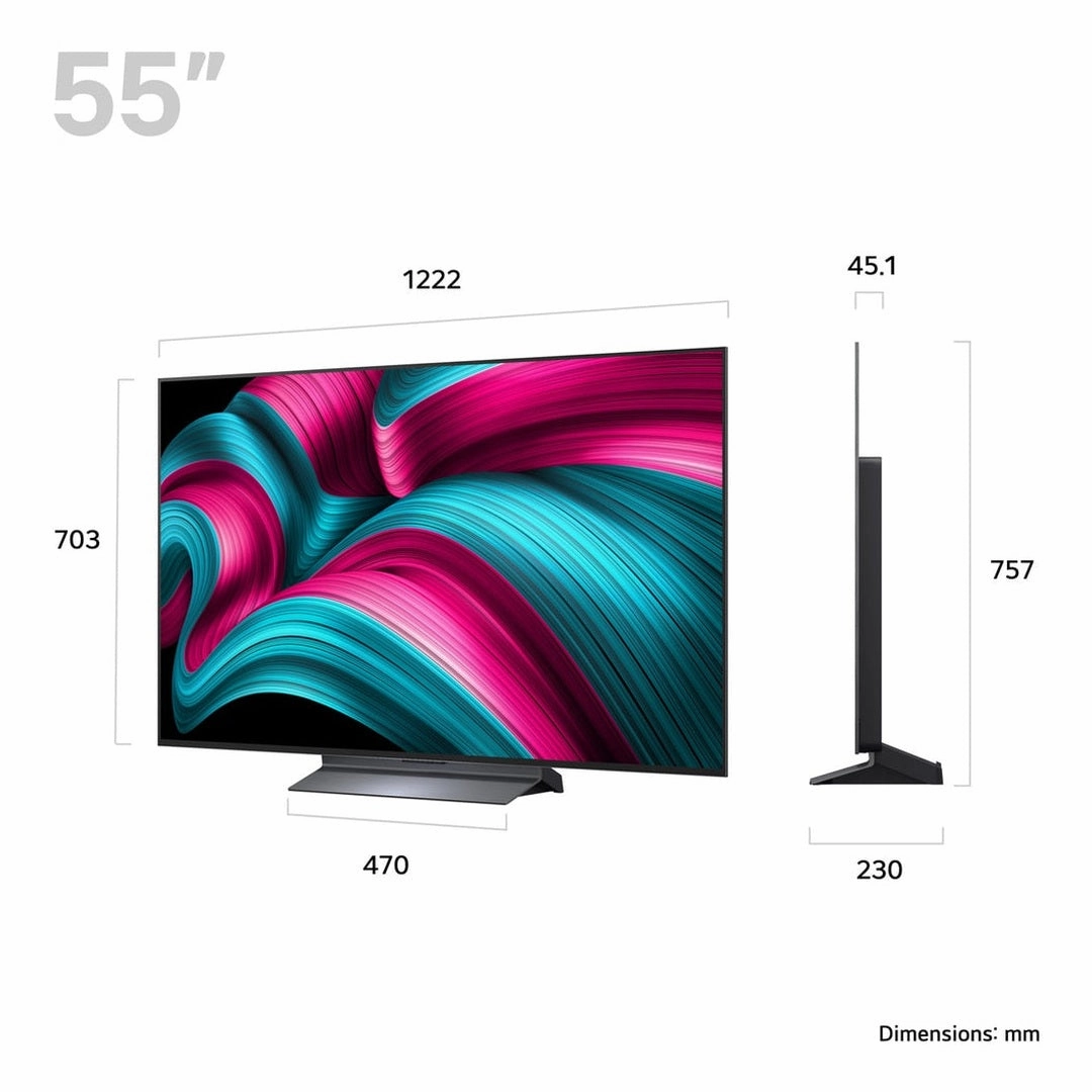 LG OLED AI 55" 4K HDR Smart TV | OLED55C54LA.AEK