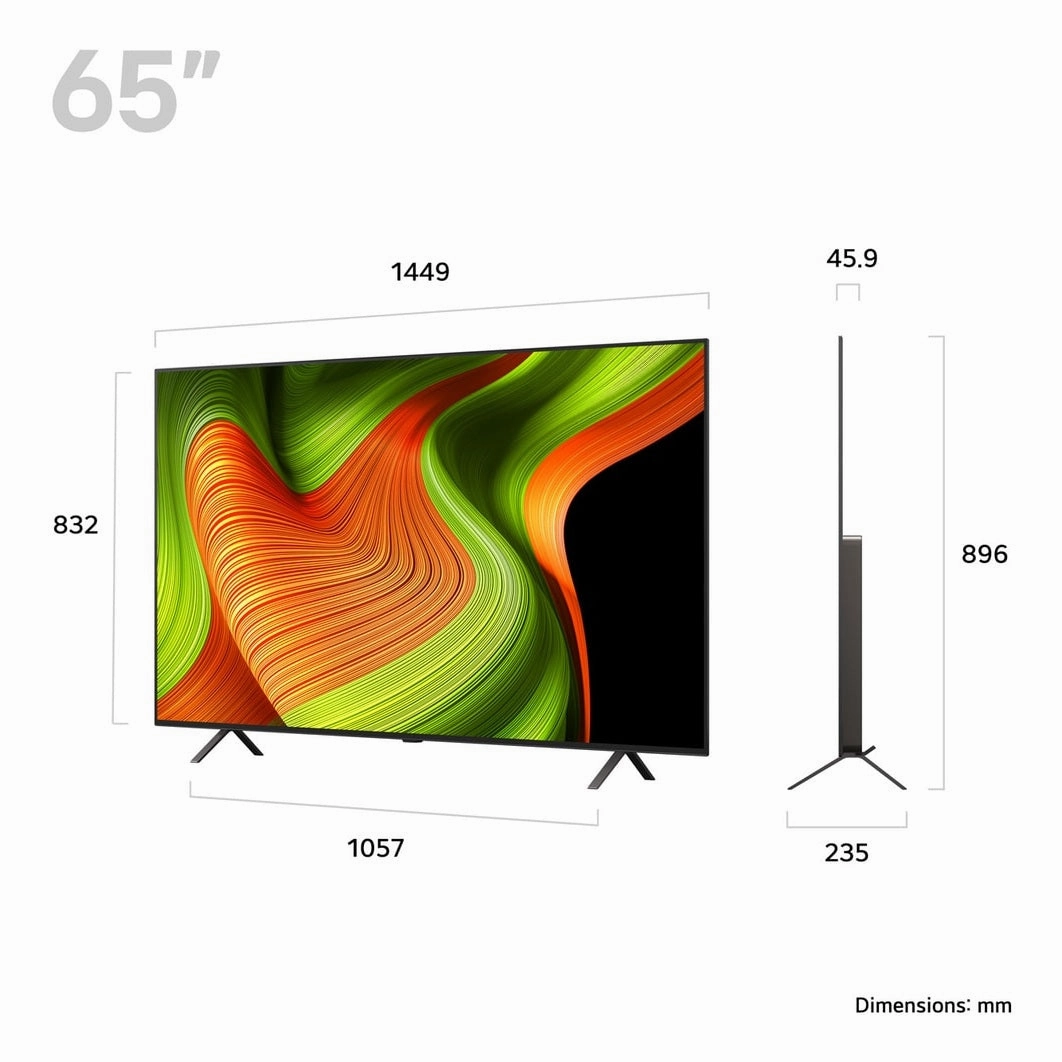 LG OLED AI 65" 4K HDR Smart TV | OLED65B56LA.AEK
